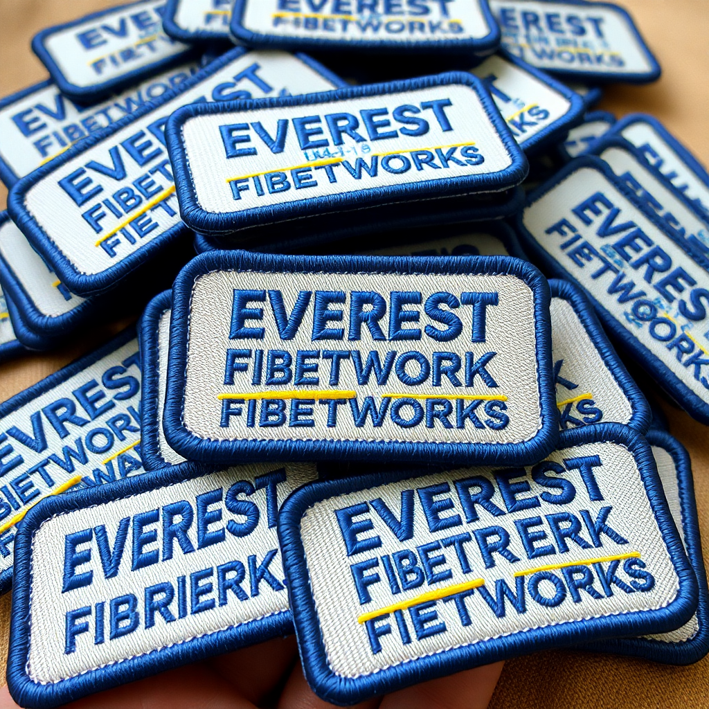 Collection of custom embroidered patches